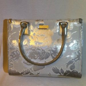 Kate Spade Quinn Les Fetes gold with leather